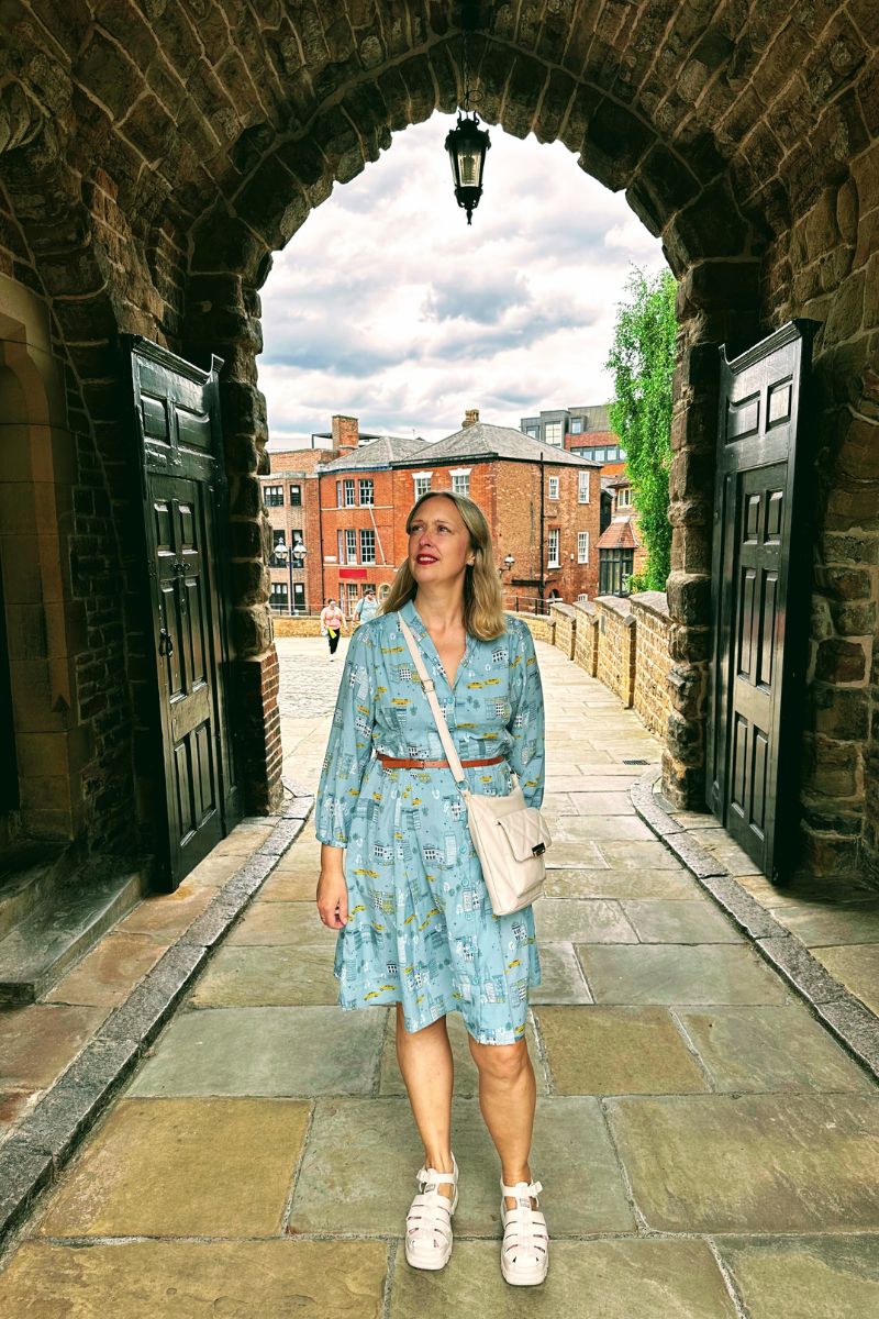 Around The Outskirts Of Nottingham Castle In Summer