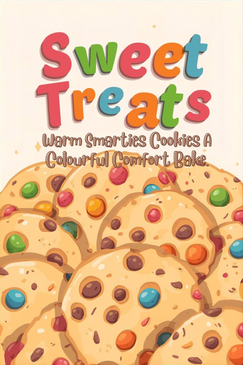 Warm Smarties Cookies A Colourful Comfort Bake Warm Smarties Cookies A Colourful Comfort Bake