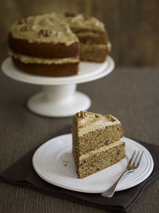Douwe Egberts Coffee and Walnut Cake Recipe