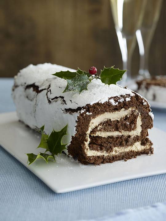 Douwe Egberts Coffee Yule Log