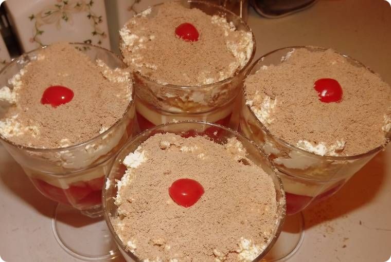 Fruity Cocktail Trifles: A Family Favourite Recipe