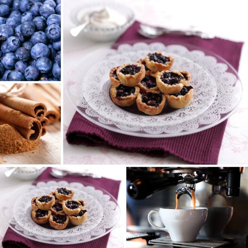Mini Blueberry Tarts Great For Afternoon Tea