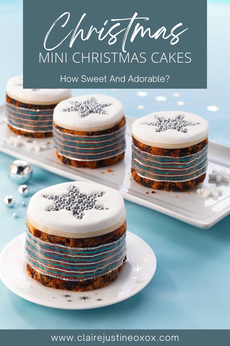 Mini Christmas Cakes: How Sweet And Adorable?