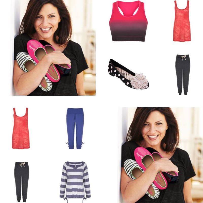 Next’s New Shoe And Fitness Collection In Collaboration with Davina McCall