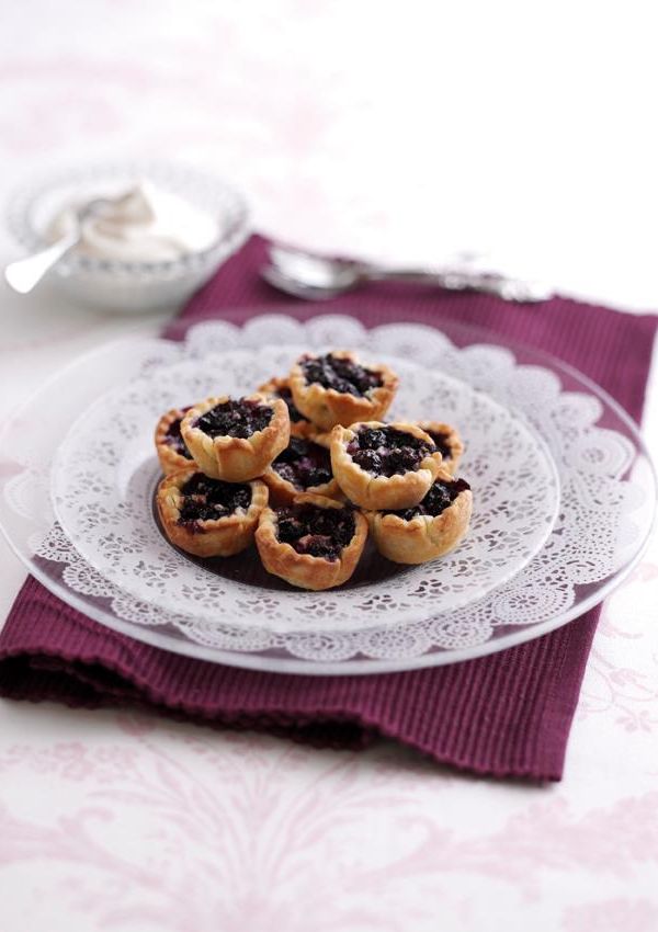 Mini Blueberry Tarts