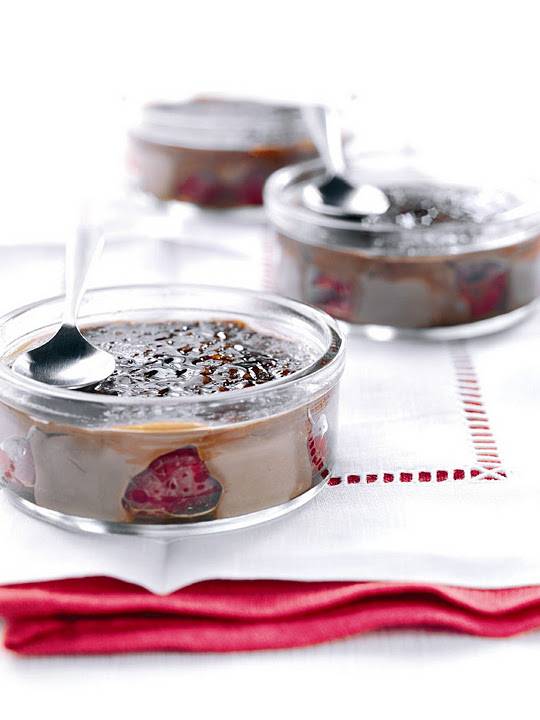 Chocolate Almond Brulee Made With Dairy Free Milk