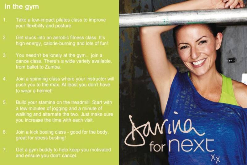 Working Out With The Davina Range At Next Week 1