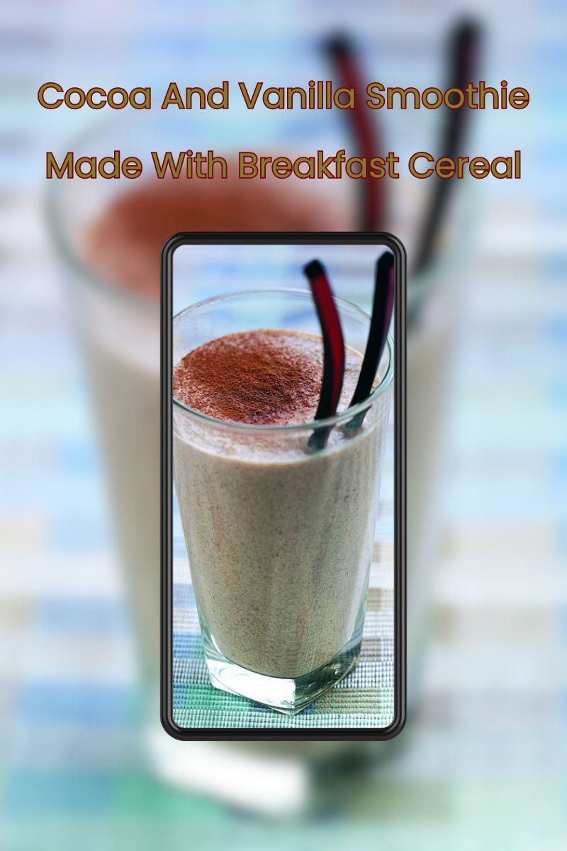 Cocoa And Vanilla Smoothie