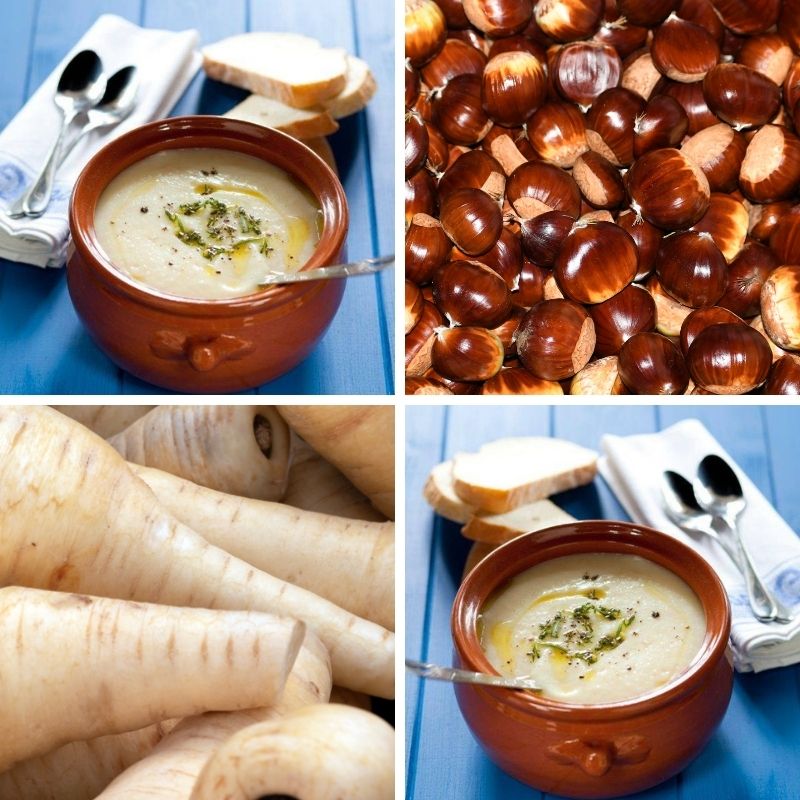 Creamy Chestnut And Parsnip Soup Recipe