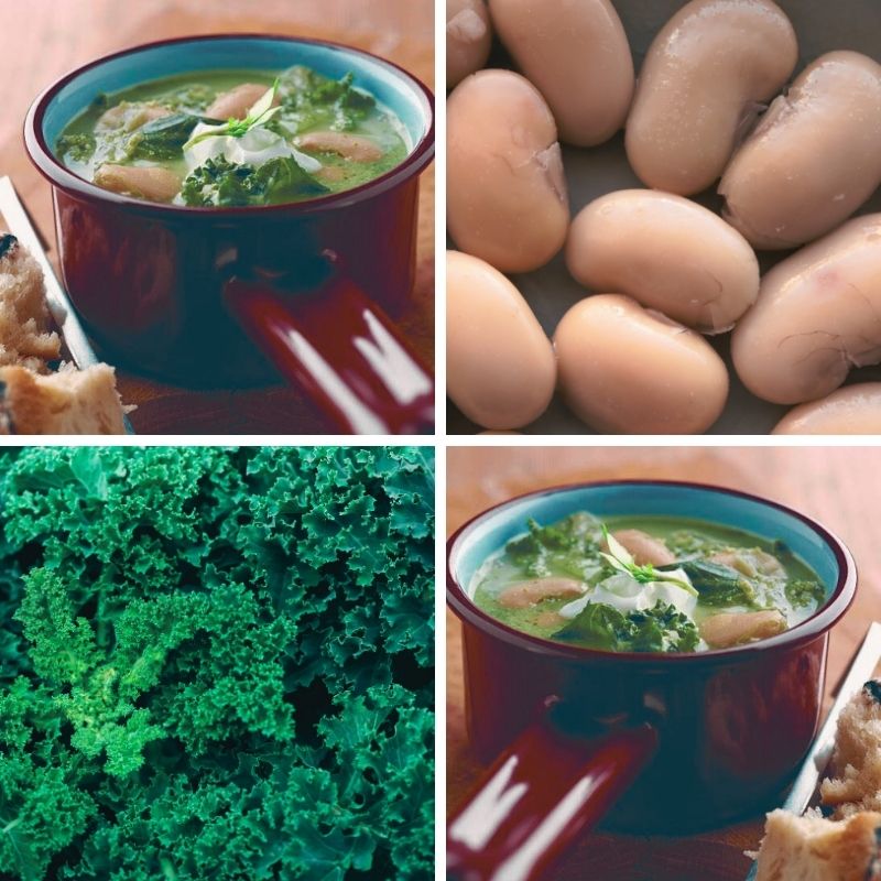 Hearty Kale And Butter Bean Winter Soup Recipe