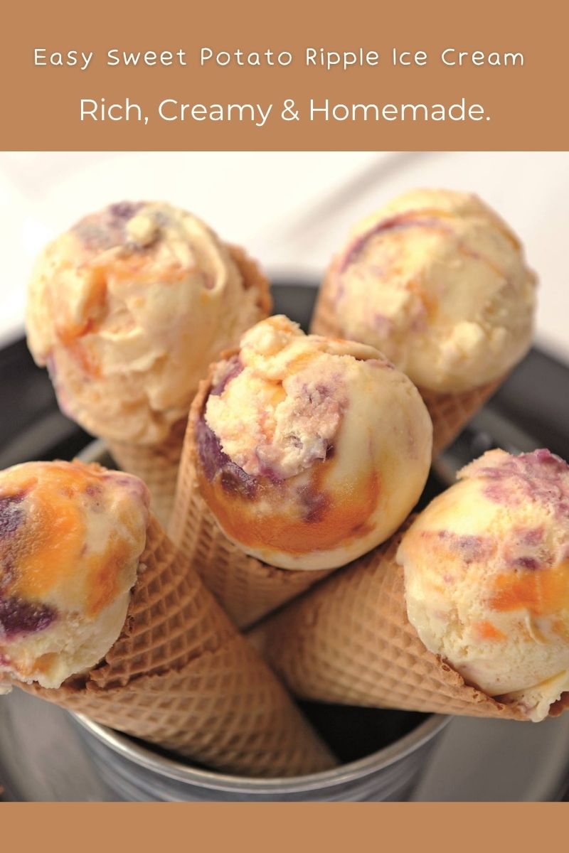Easy Sweet Potato Ripple Ice Cream – Rich, Creamy & Homemade Easy Sweet Potato Ripple Ice Cream – Rich, Creamy & Homemade