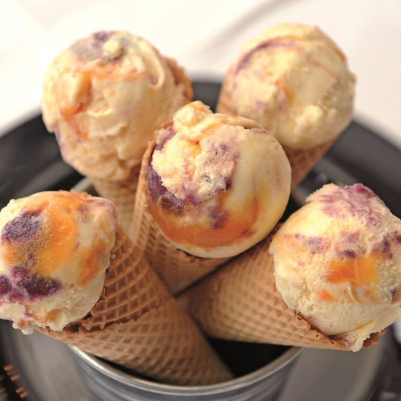 Easy Sweet Potato Ripple Ice Cream – Rich, Creamy & Homemade Easy Sweet Potato Ripple Ice Cream – Rich, Creamy & Homemade