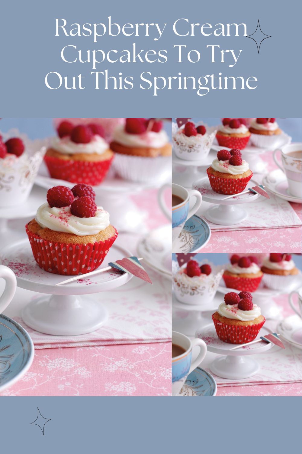 Easy Raspberry Cream Cupcakes: Light, Fluffy & Perfect For Afternoon Tea