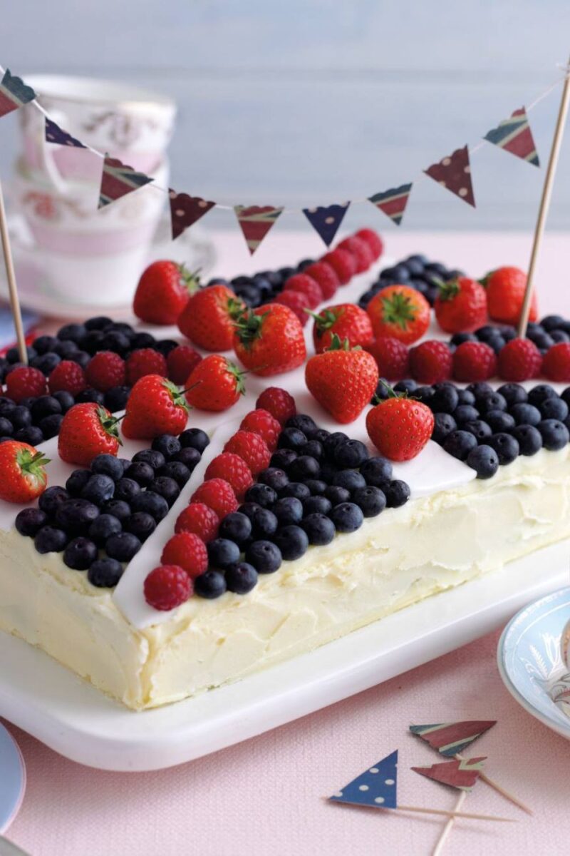 Union Jack Jubilee Cake: A Creative Show-stopping Cake