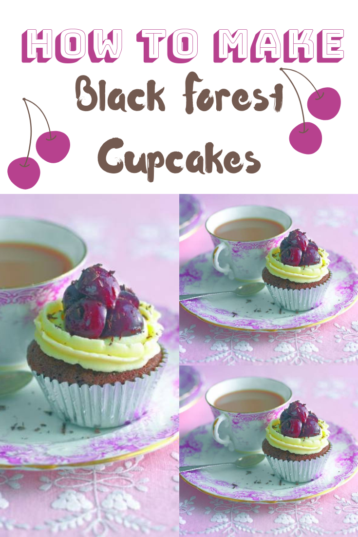 Black Forest Cupcakes: Posh 70's Cakes Posh 70's Cakes