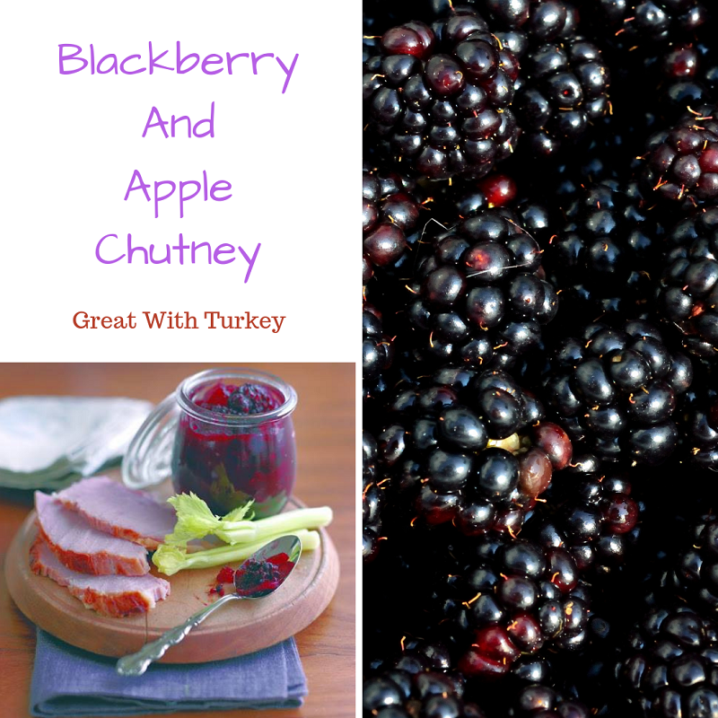 Blackberry And Apple Chutney: Great With Turkey