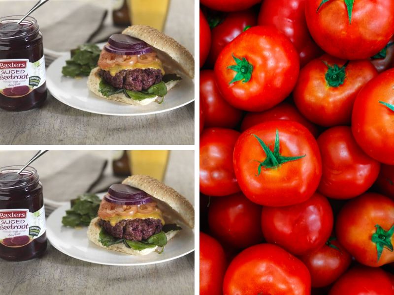 Beefy Beetroot Cheeseburgers