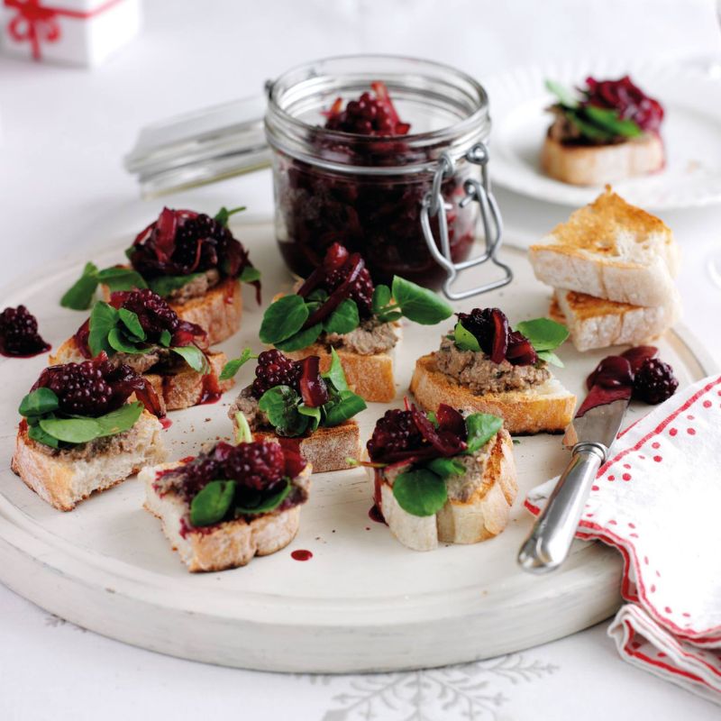 How To Make Chicken Liver Pate with Blackberry Chutney