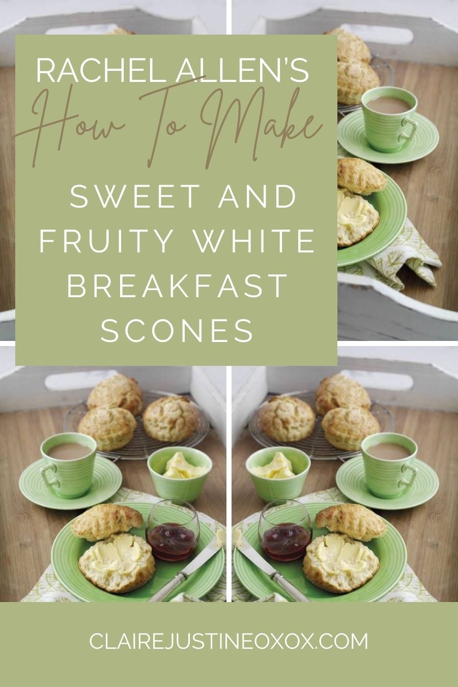 Rachel Allen’s Sweet and Fruity White Breakfast Scones Rachel Allen’s Sweet and Fruity White Breakfast Scones