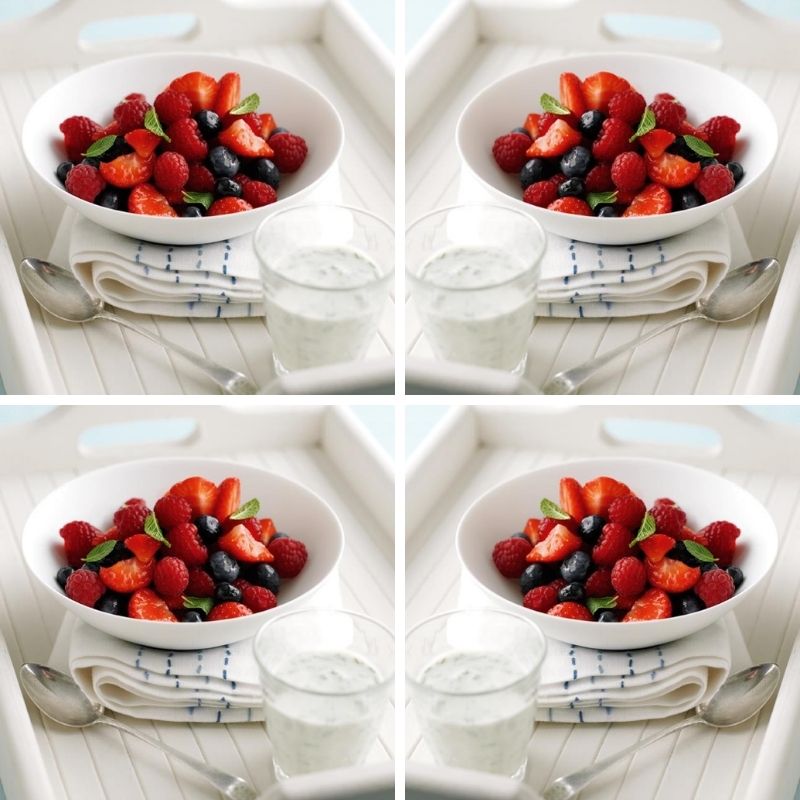 Ruby Fruit Refresher Breakfast, Lunch Or Treat Recipe Ruby Fruit Refresher Breakfast, Lunch Or Treat Recipe