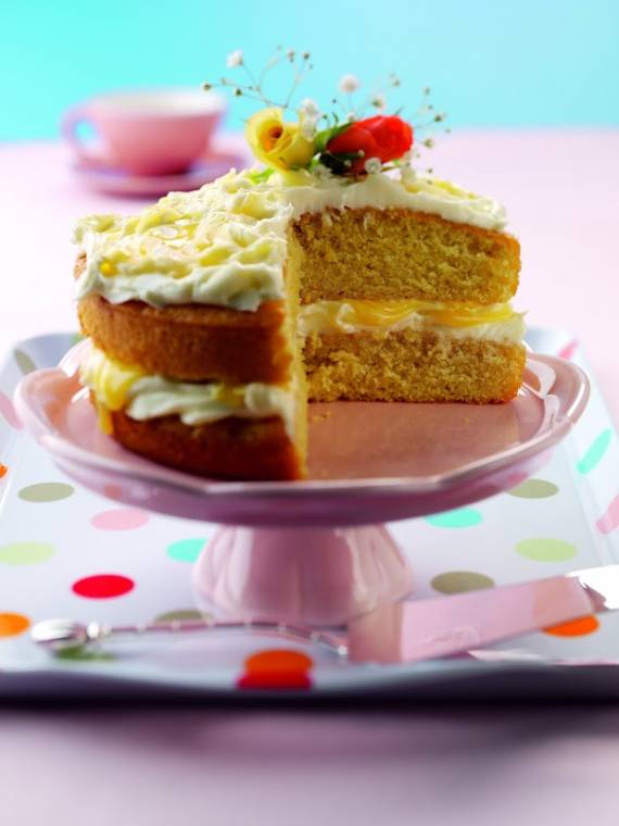 Ginger And Lemon Cake: Great For Afternoon Tea