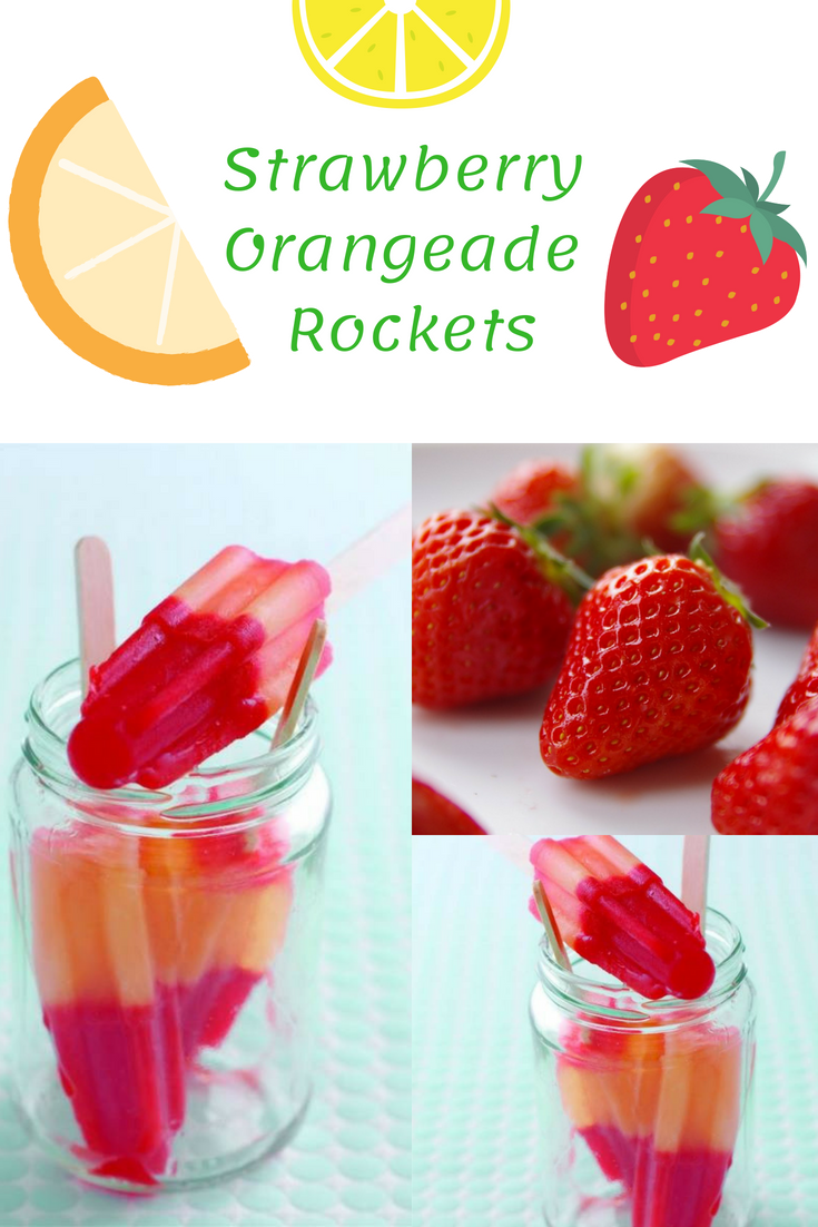 Strawberry Orangeade Rockets
