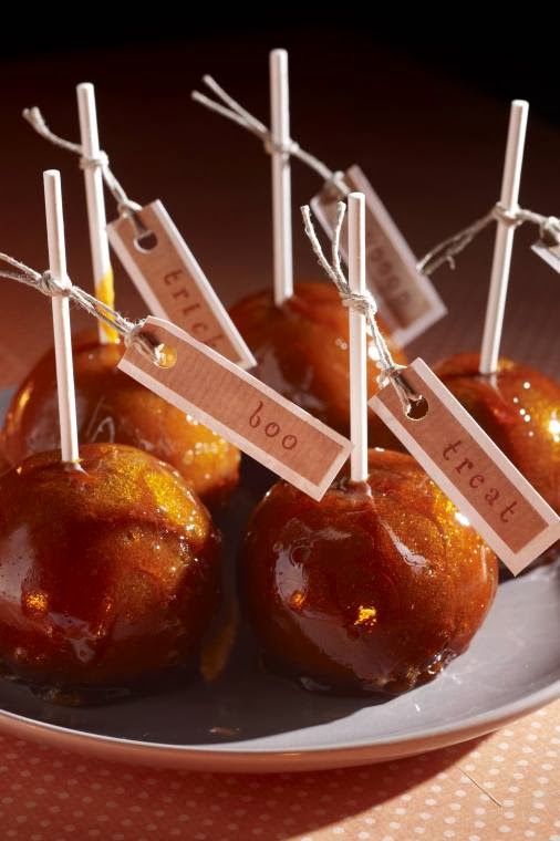 Pumpkin Cookies And Toffee Apples