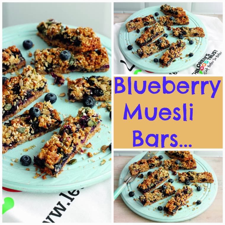 Blueberry Muesli Bars