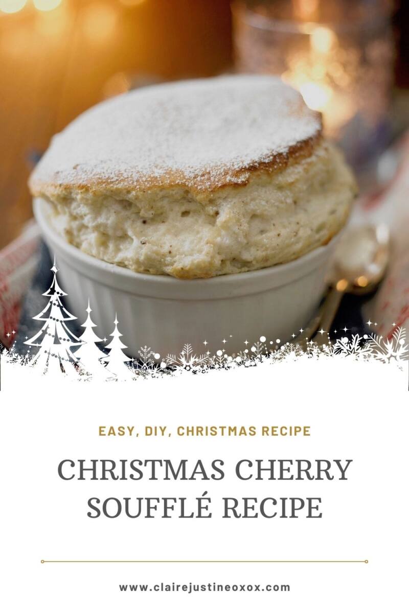 Delight Your Holiday Table With Christmas Cherry Soufflé