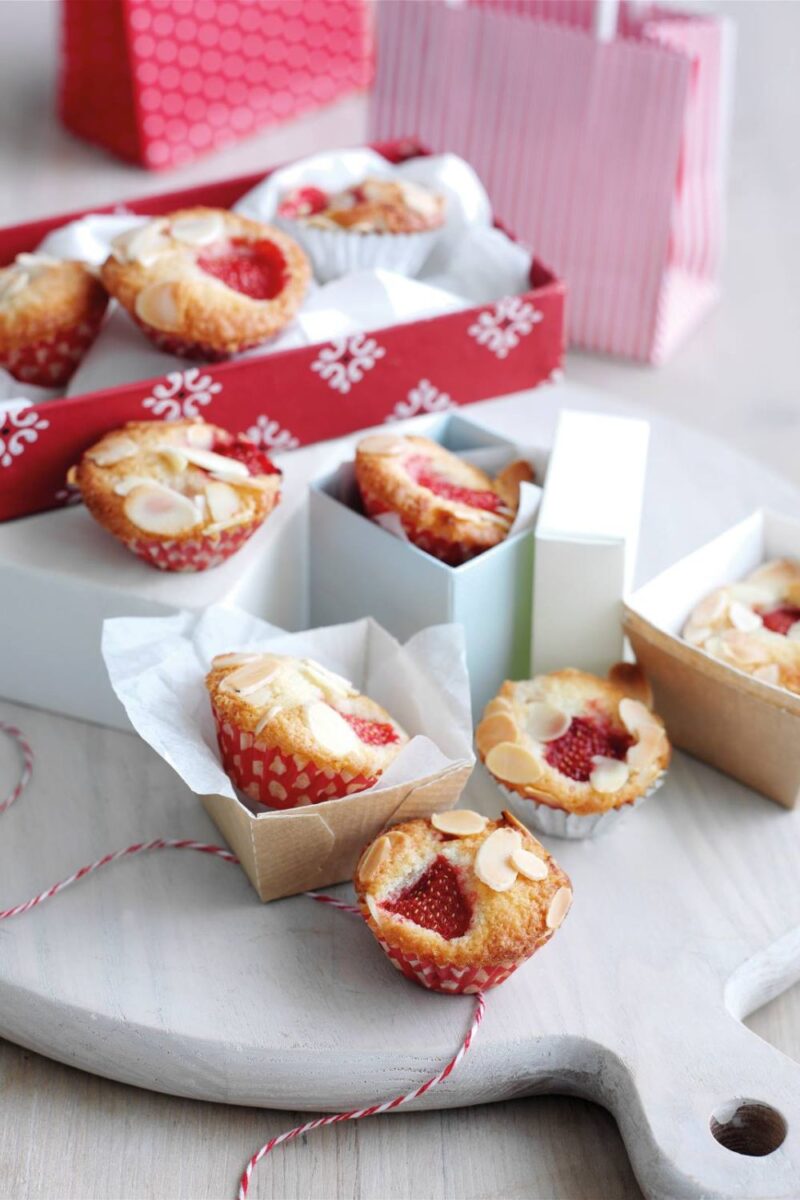 Gluten-free Mini Strawberry Frangipanes