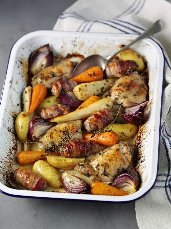 One Pot Sugar-Glazed Roast Sunday Lunch