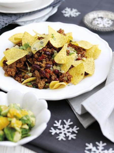 Welsh Lamb Nachos Christmas Party Food
