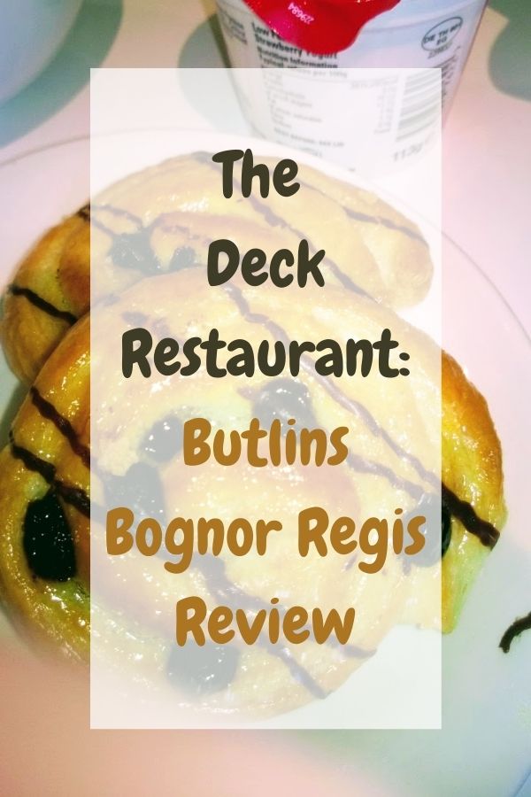 The Deck Restaurant: Butlins Bognor Regis Review