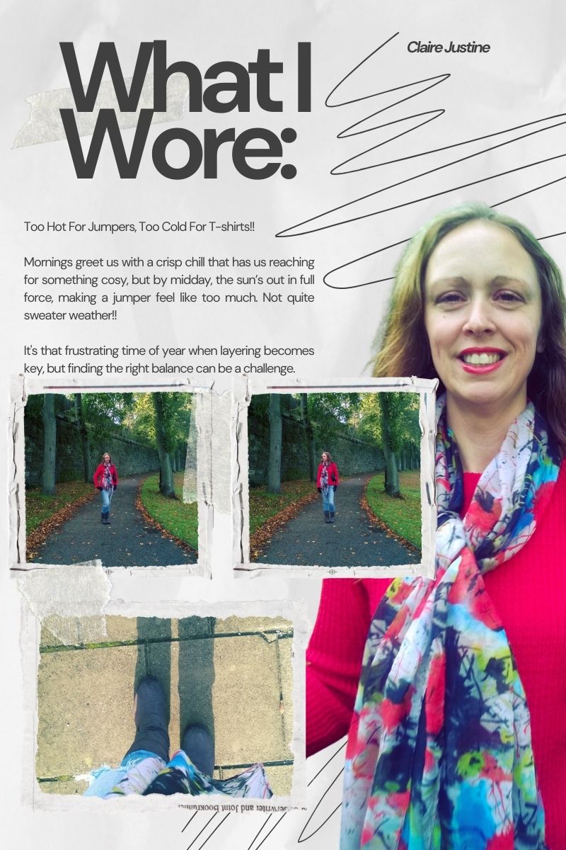 Mornings greet us with a crisp chill that has us reaching for something cosy, but by midday, the sun’s out in full force, making a jumper feel like too much. Not quite sweater weather!! It's that frustrating time of year when layering becomes key, but finding the right balance c Too Hot For Jumpers, Too Cold For T-shirts