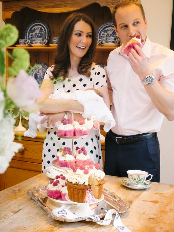 It’s A Girl! Raspberry And White Chocolate Cupcakes