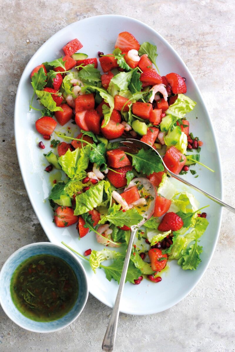 Seafood Salad With Strawberries Recipe