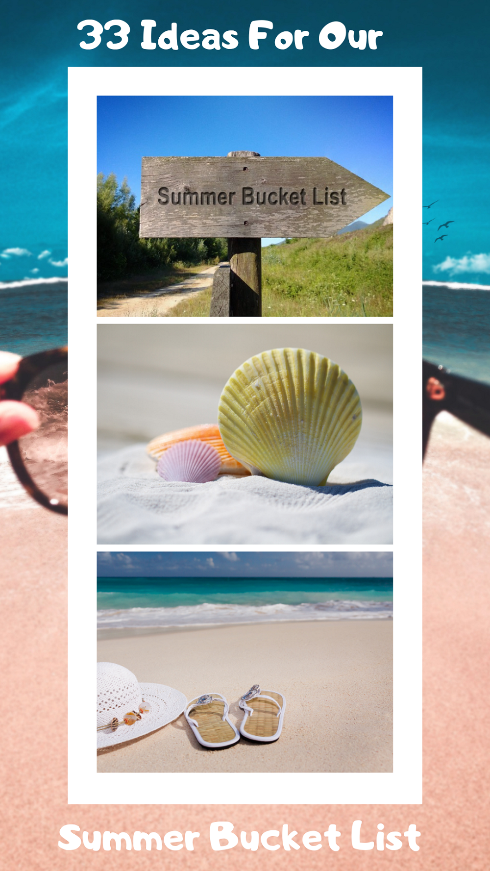 Summer Bucket List Of Thing's To Do