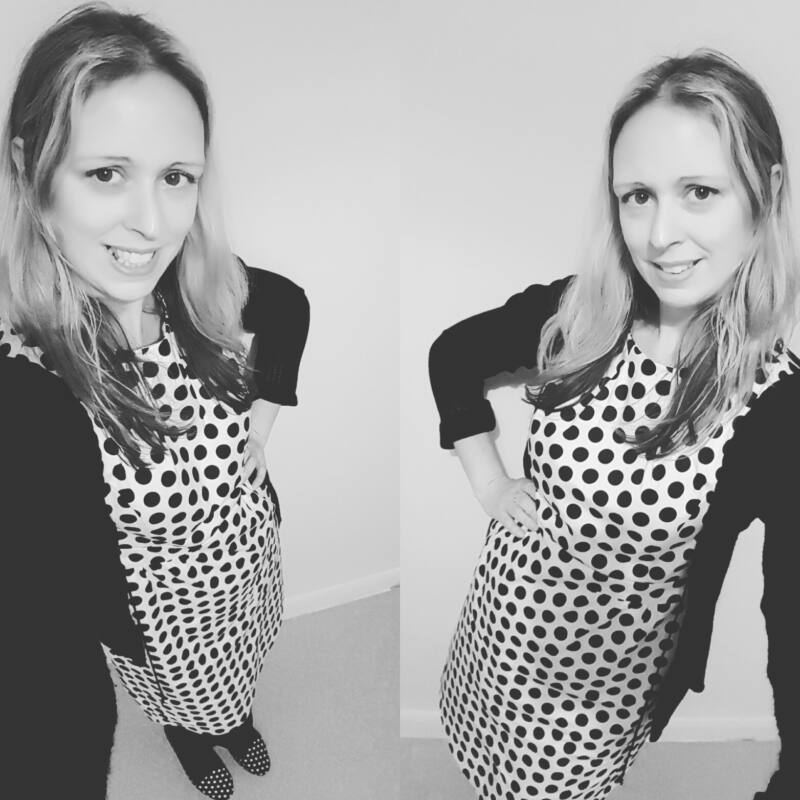 White And Black Polka Dot Dress Black And White Polka Dot Shoes