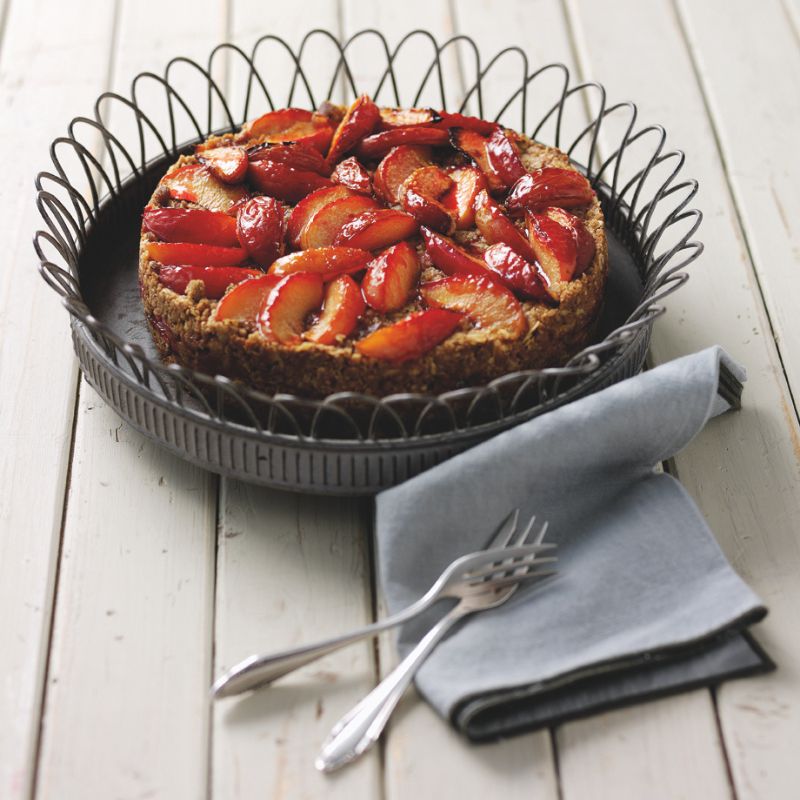 Lovely Plum Crumble Cake