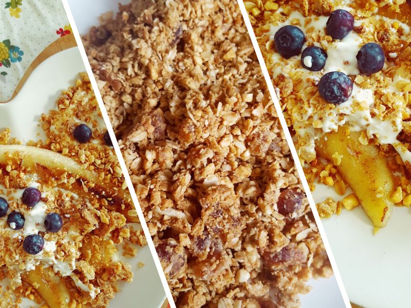Cherry And Nut Granola Breakfast Recipe