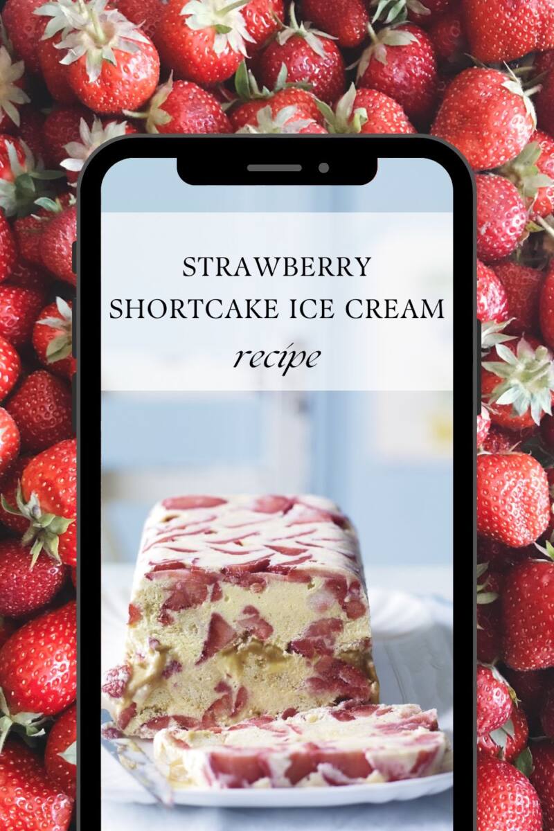 Strawberry Shortcake Ice Cream Recipe