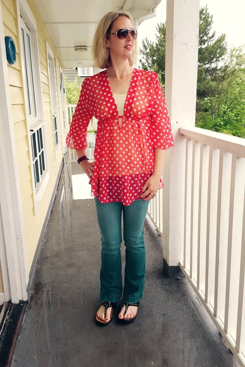 Polka Dots, Rain, Sunglasses And Holidays