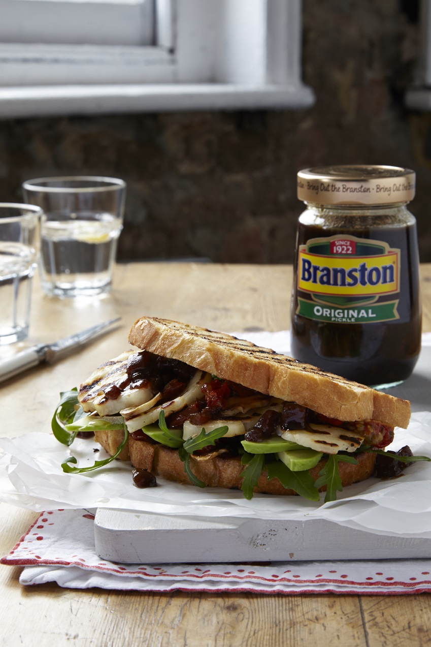 The Ultimate Halloumi Sandwich: Branston Pickle. The Ultimate Halloumi Sandwich: Branston Pickle.