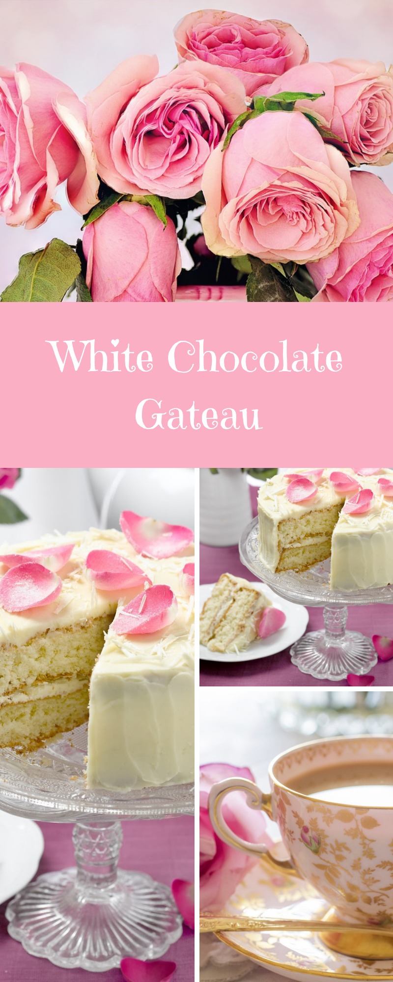 White Chocolate Gateau