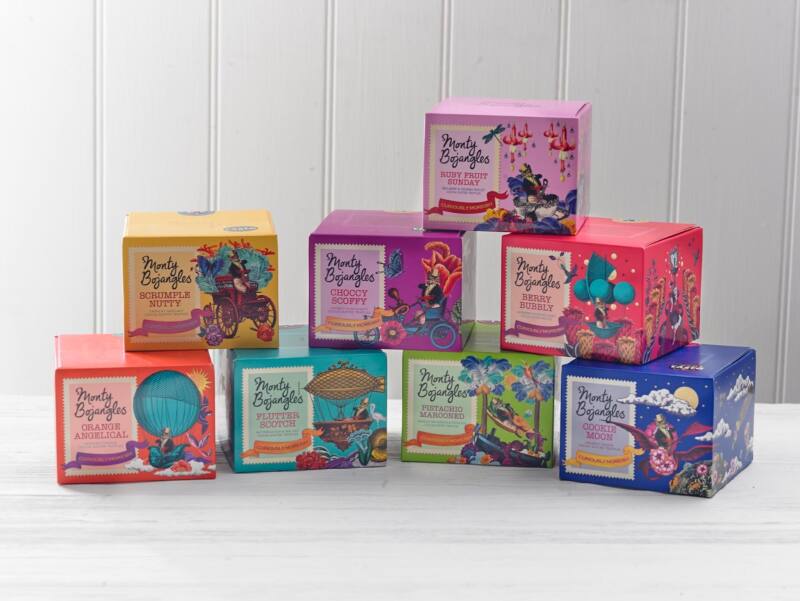 Monty Bojangles Berry Bubbly Chocolate Truffle Cake