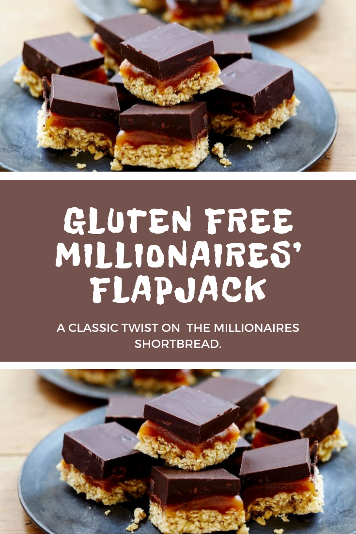 Gluten Free Millionaires’ Flapjack: A Classic Twist