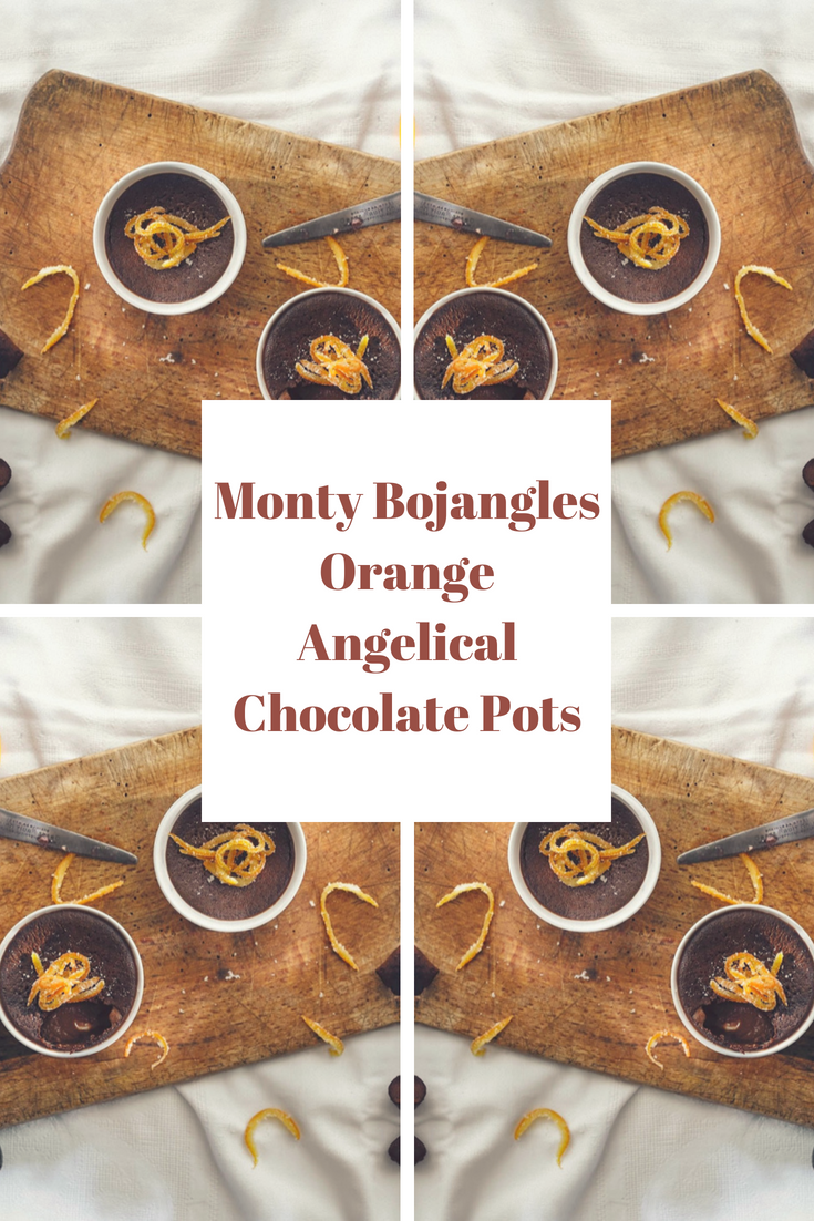 Monty Bojangles Orange Angelical Chocolate Pots