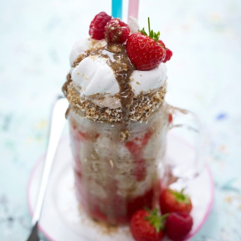 Pecan Nut Butter Freakshake Gluten & Dairy Free, Vegan