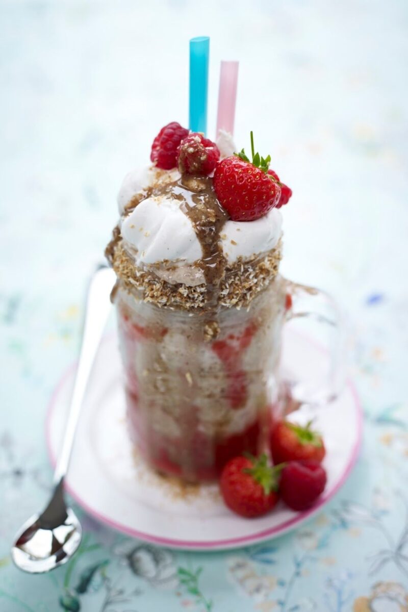 Pecan Nut Butter Freakshake Gluten & Dairy Free, Vegan
