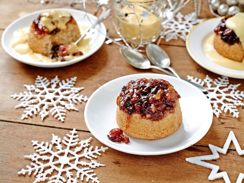Gluten Free Festive Fruity Mincemeat Puddings Gluten Free Festive Fruity Mincemeat Puddings